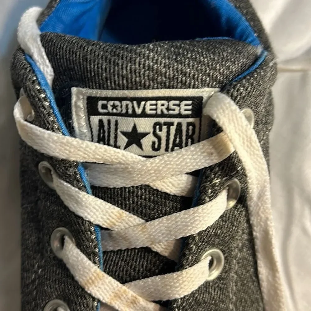 Converse All Stars Junior Grey Size 4